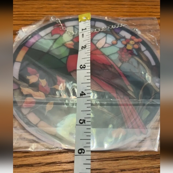 New Red cardinal bird suncatcher - Picture 3 of 6
